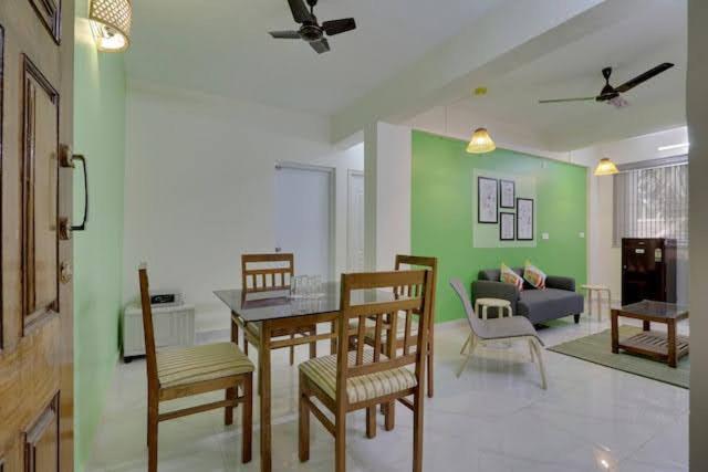 Luxury 2Bhk Apartment Near Calangute Baga Beach With Pool Exterior photo