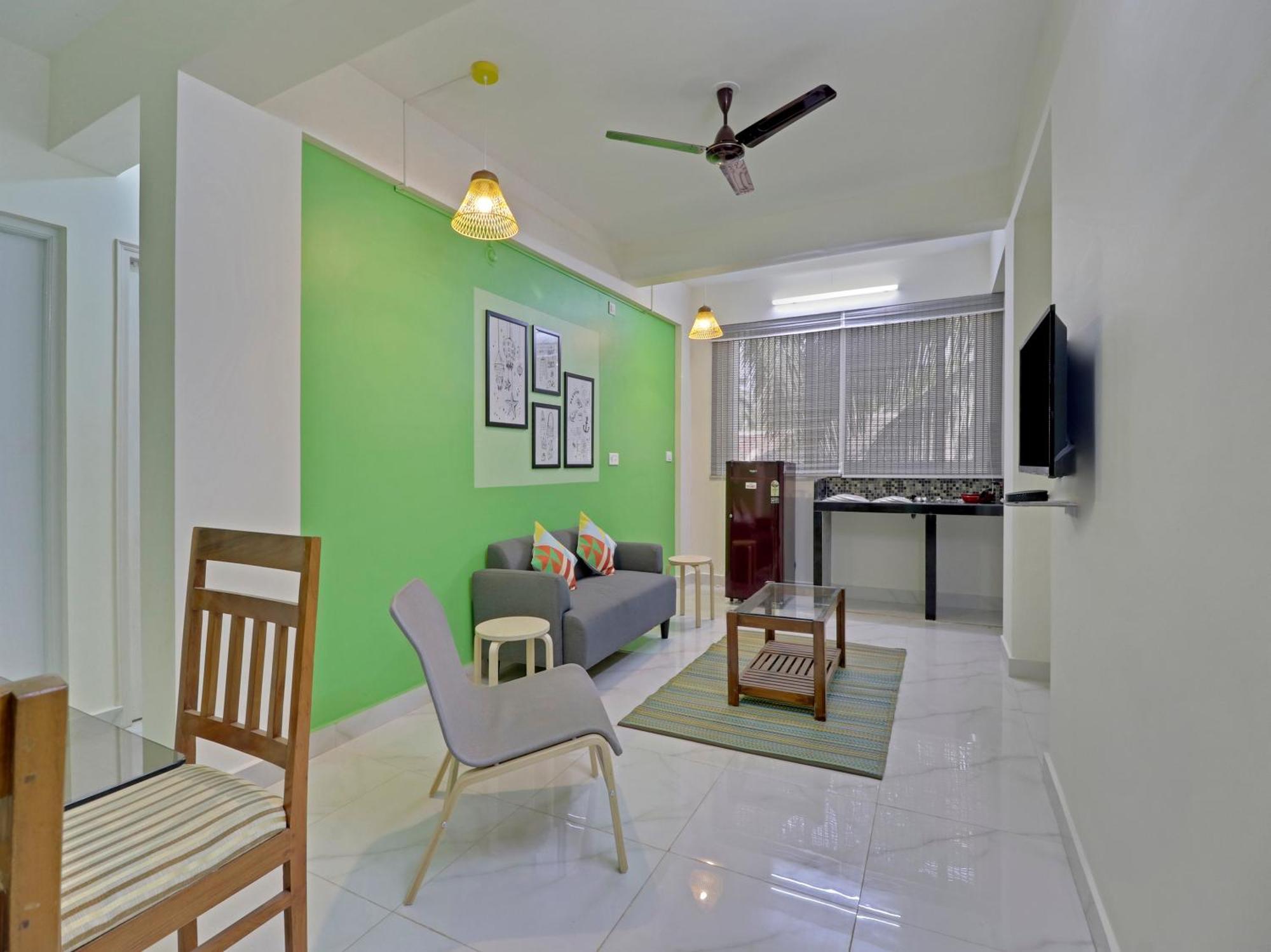 Luxury 2Bhk Apartment Near Calangute Baga Beach With Pool Exterior photo