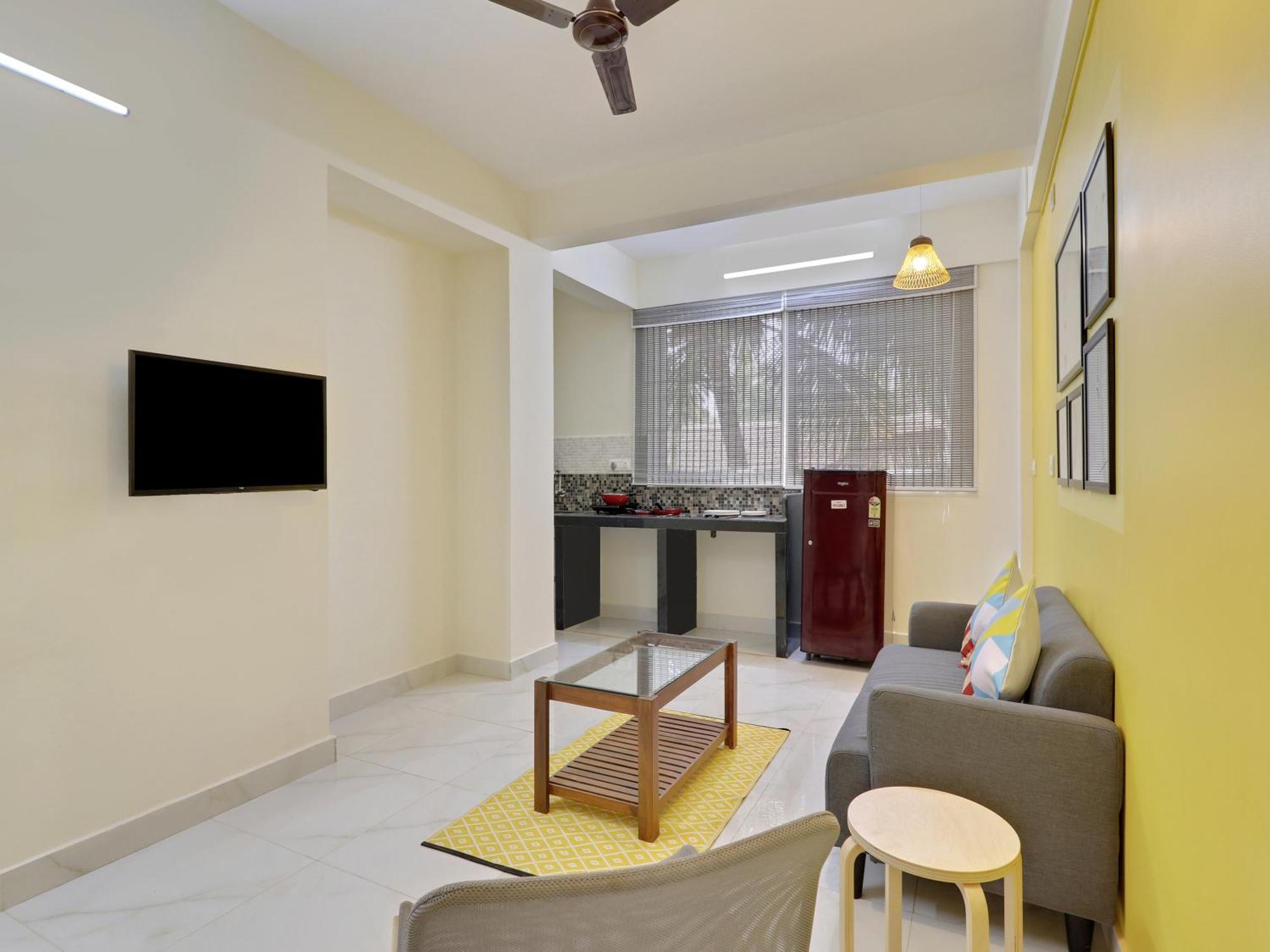 Luxury 2Bhk Apartment Near Calangute Baga Beach With Pool Exterior photo