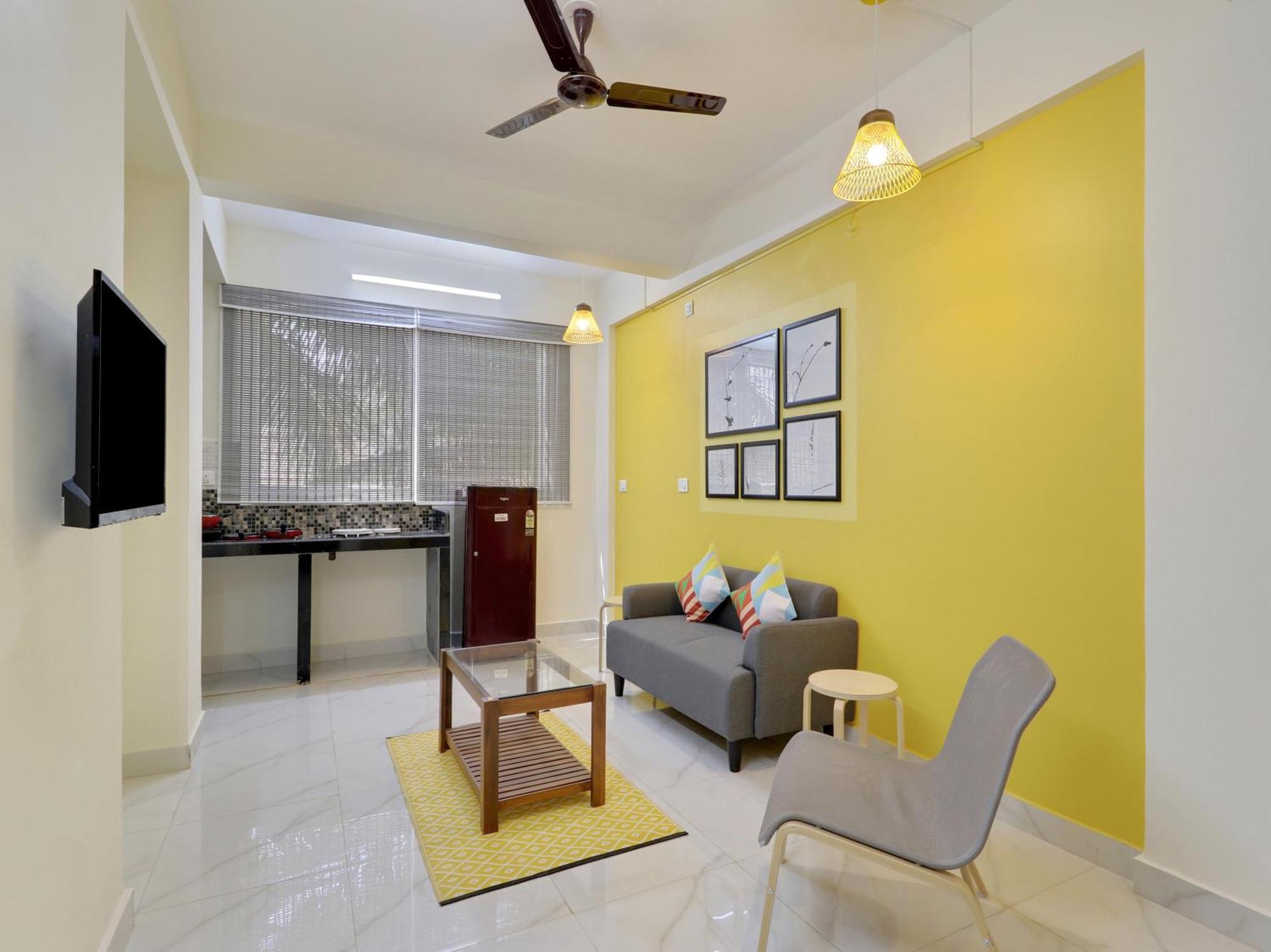 Luxury 2Bhk Apartment Near Calangute Baga Beach With Pool Exterior photo