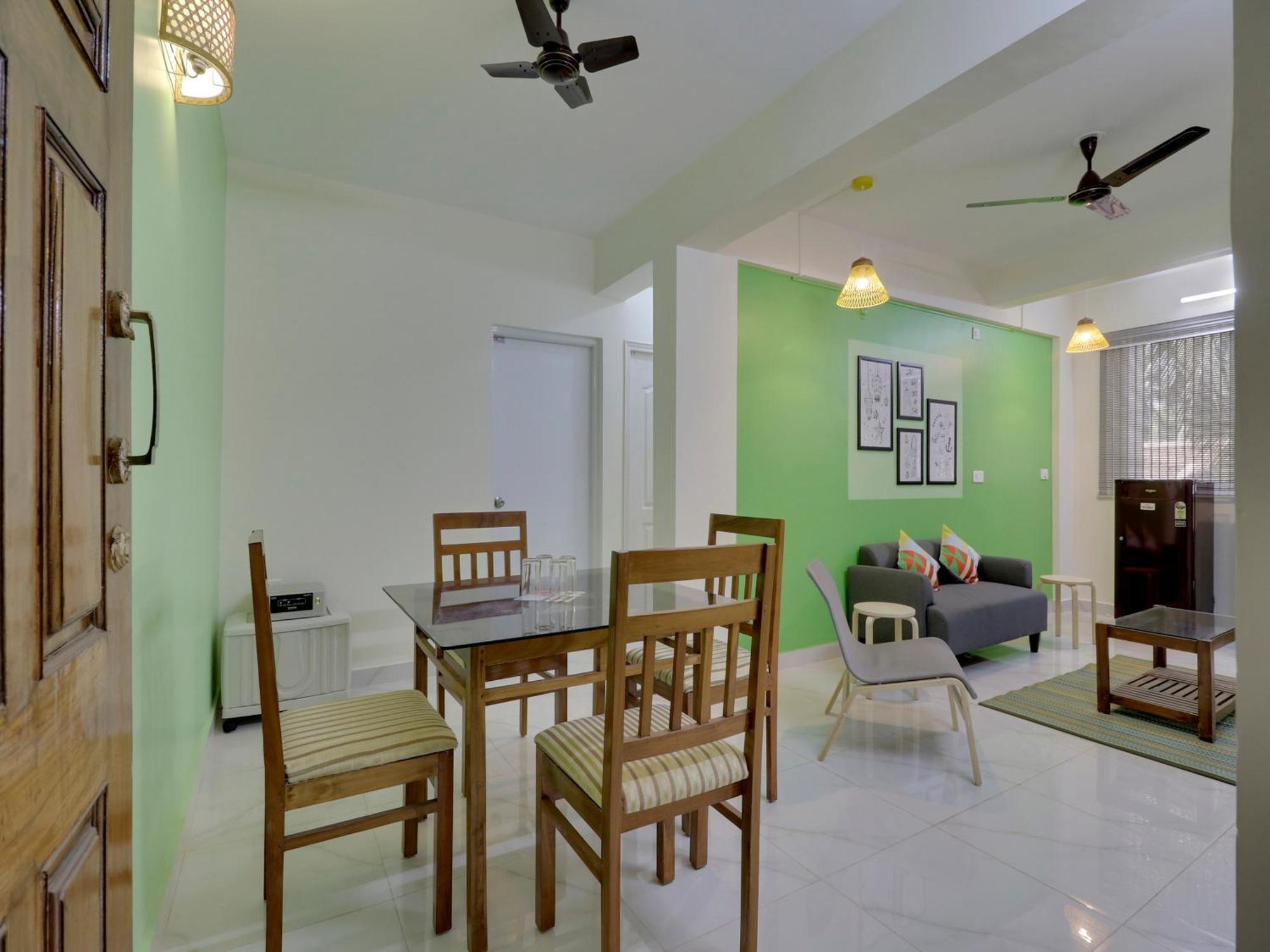 Luxury 2Bhk Apartment Near Calangute Baga Beach With Pool Exterior photo